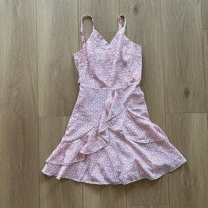 SHEIN Pink Floral Pattern Top